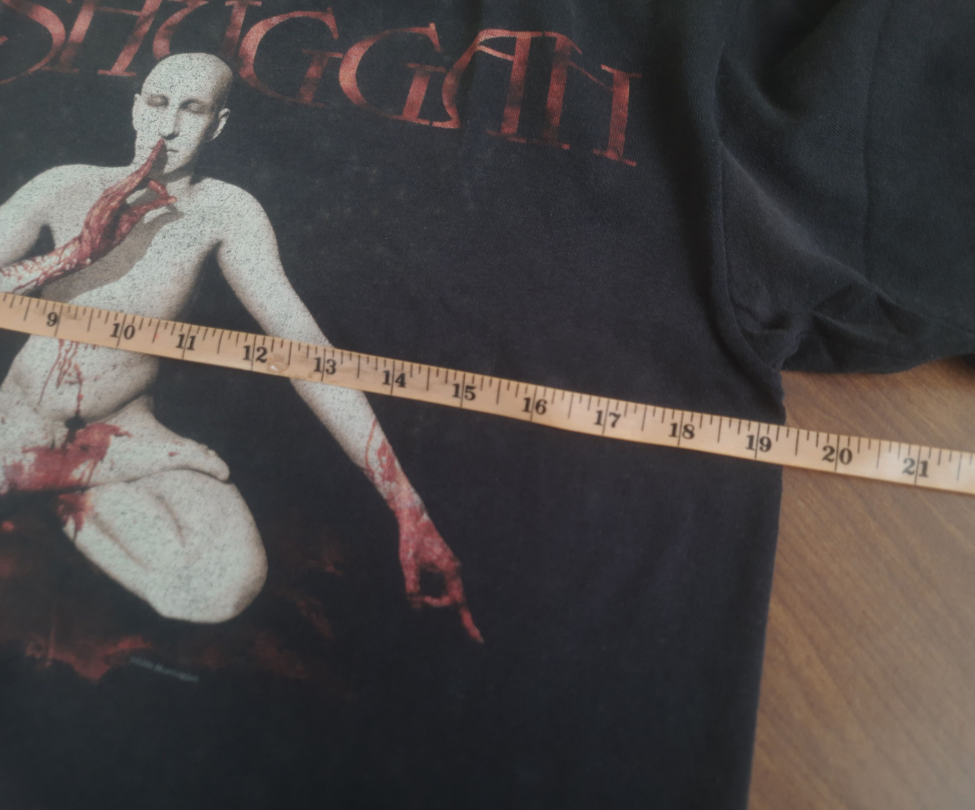 Band Tees Y2K MESHUGGAH North American Tour 2008 Death Metal Size US M / EU 48-50 / 2 - 10 Thumbnail