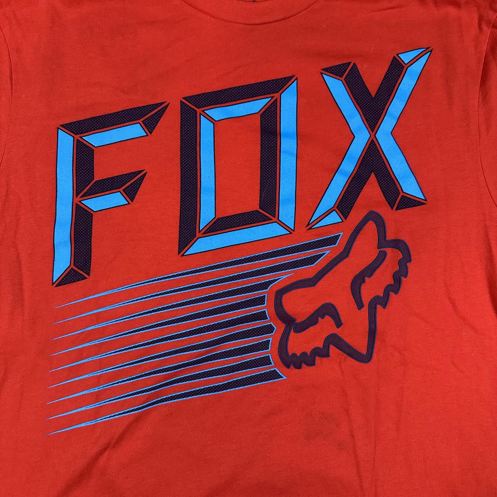 Fox Racing Fox Menswear Men's T-shirt Medium Red Graphic Logo Size US M / EU 48-50 / 2 - 2 Thumbnail