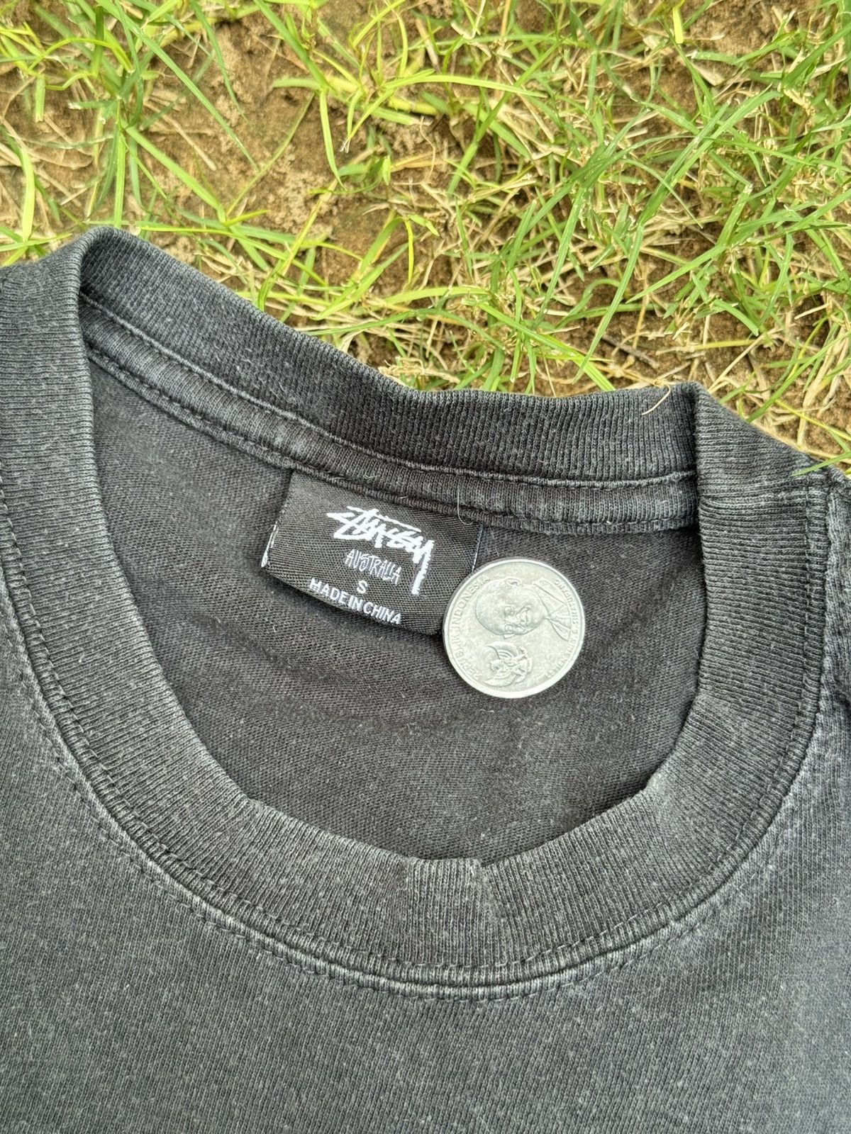 Stussy Stüssy Italic Cities T-shirt in black Size US S / EU 44-46 / 1 - 6 Thumbnail