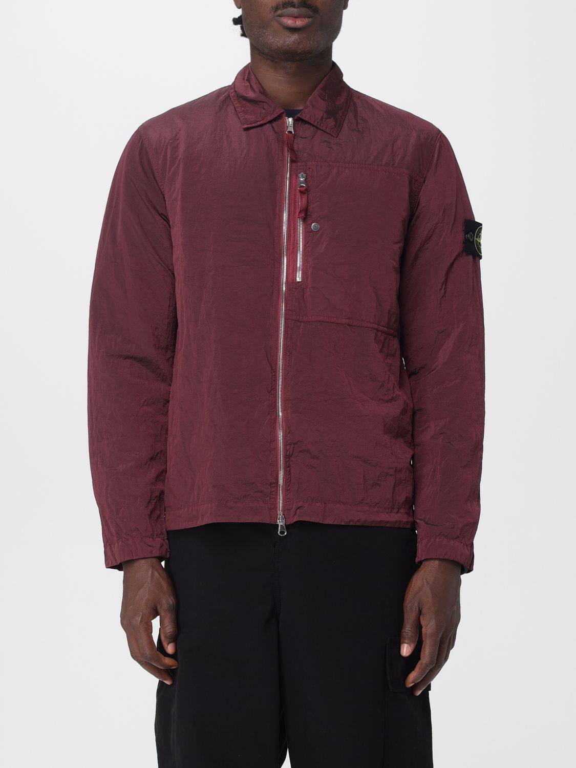 Stone Island Tech Waxed Suede Bomber | Grailed