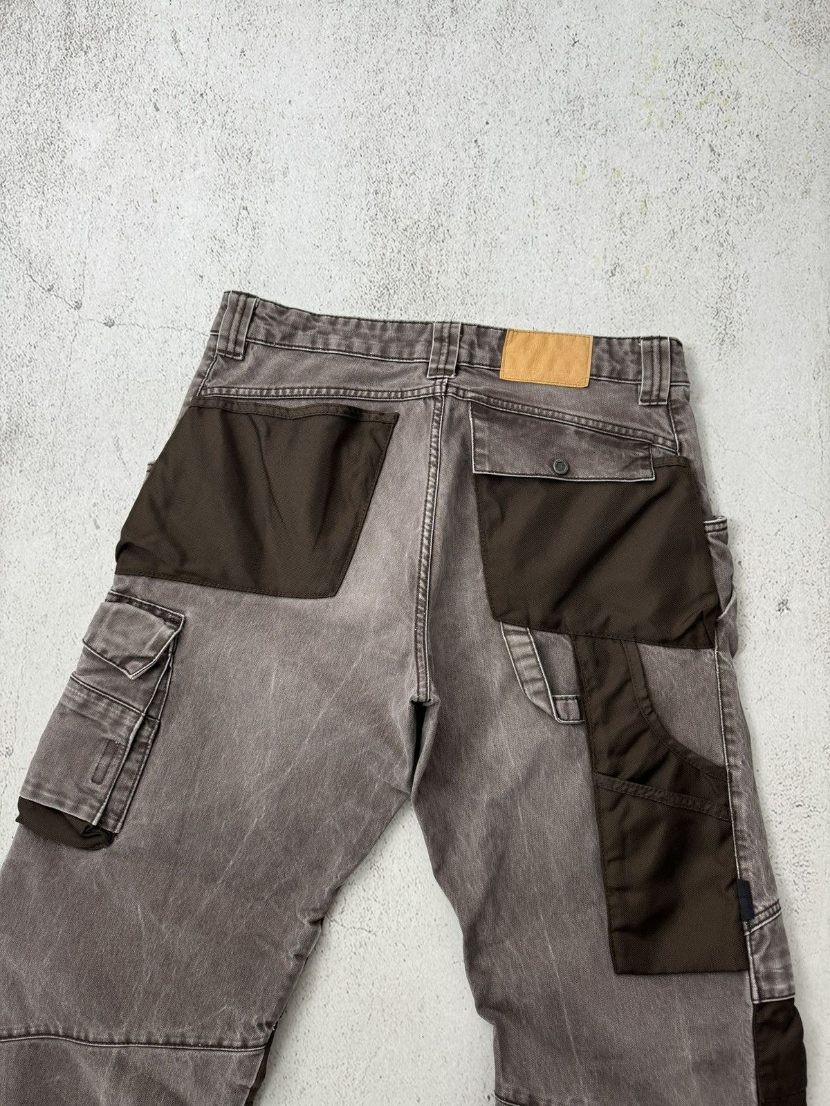 Other Engelbert Strauss Work Brown Cargo Denim Pants Size US 36 / EU 52 - 10 Thumbnail