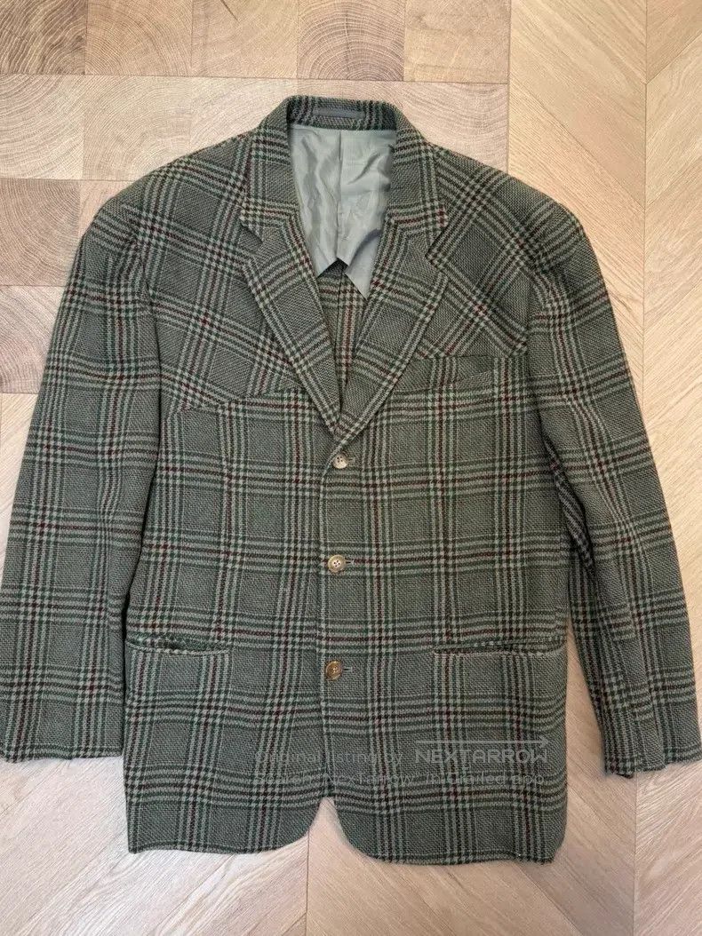 Comme des Garcons Comme Des Garcons Plaid woven runway jacket Size US M / EU 48-50 / 2 - 1 Thumbnail