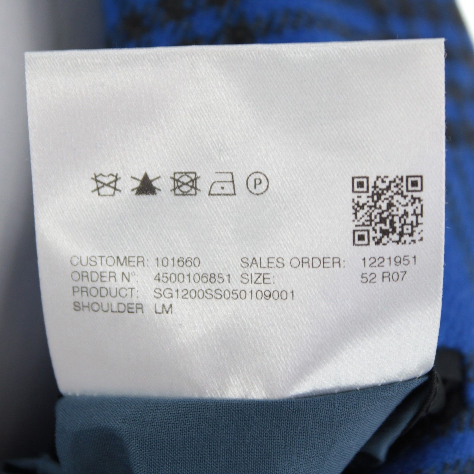 SARTORIO Sartorio Sport Coat Size 42 Regular US in Blue Size 42R - 8 Thumbnail