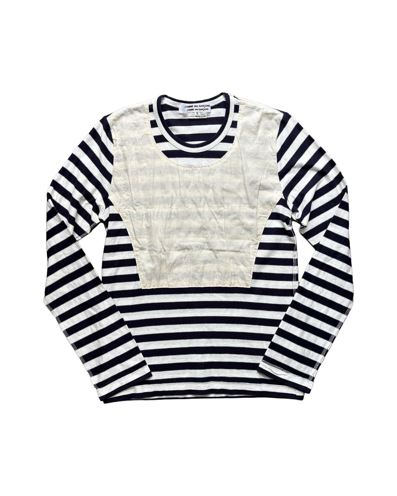 Comme des Garcons CDG Comme Inside Out Stripe LS Tee S Size US S / EU 44-46 / 1 - 1 Thumbnail