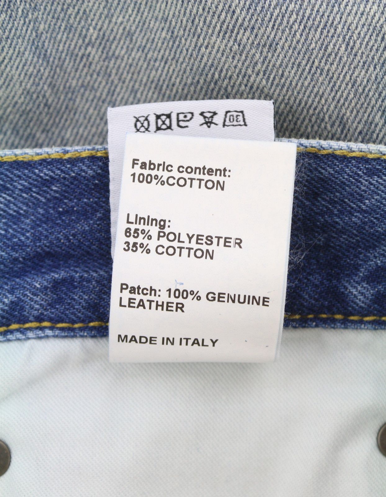 R13 CUFFED X-BF 29 Jasper Faded Blue 87197 Size 29" - 10 Thumbnail