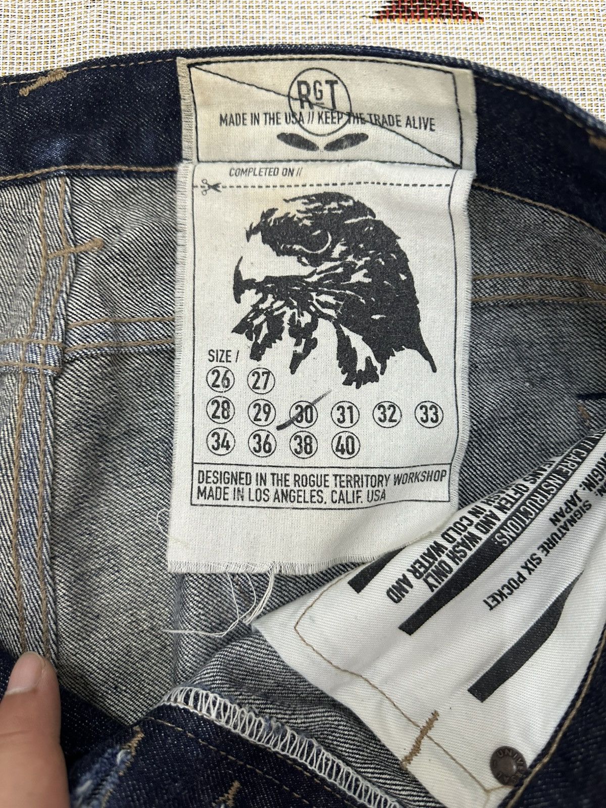 Rogue Territory Rogue Territory SK Denim Size US 30 / EU 46 - 4 Thumbnail