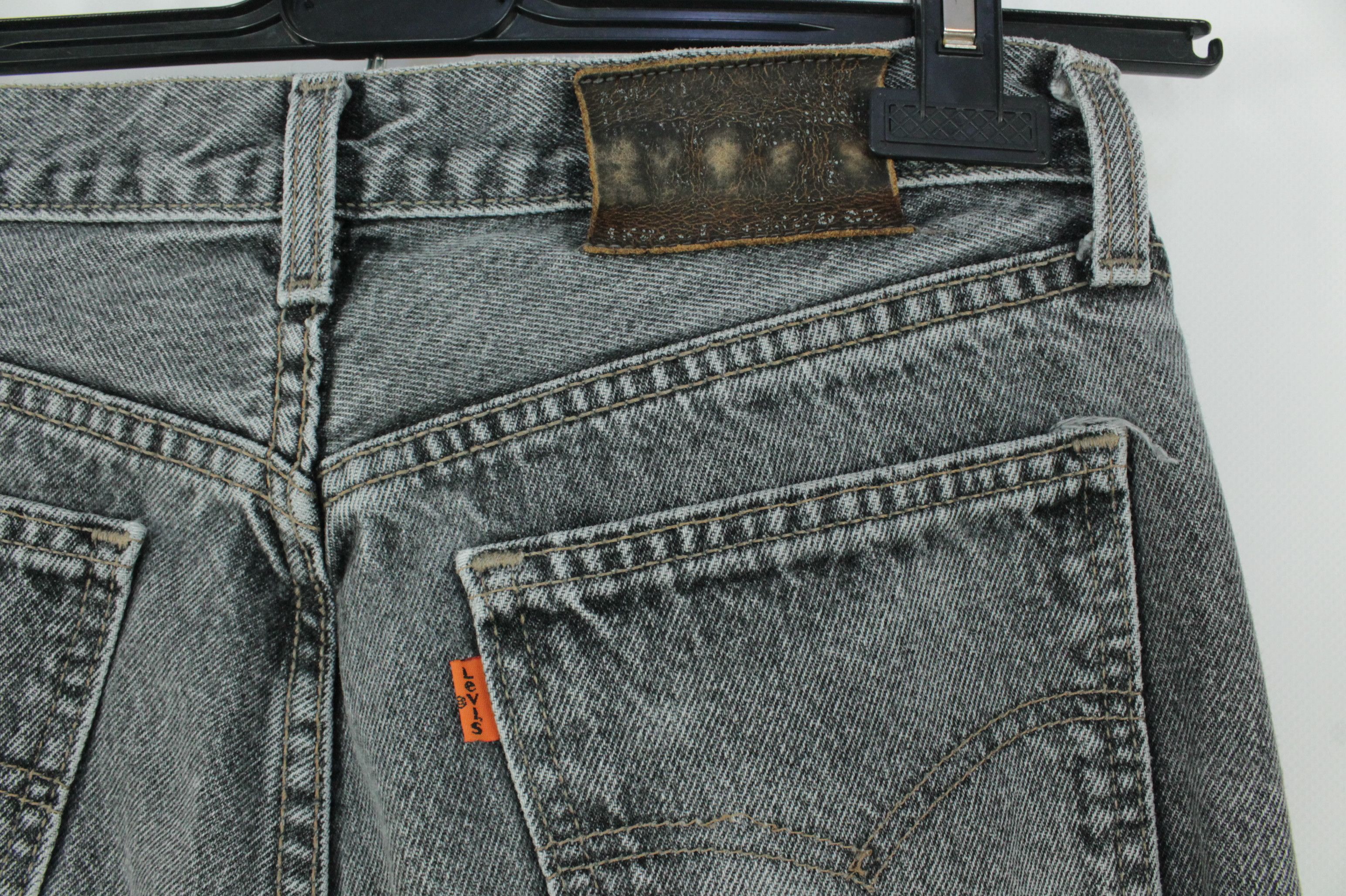 Levi's Vintage Levi's Style 615 Fit Guide Grey Denim Orange Tab Size US 32 / EU 48 - 6 Thumbnail