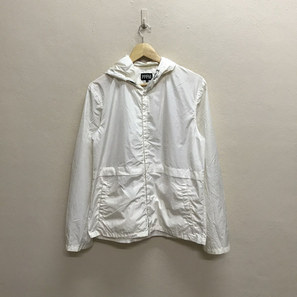 Japanese Brand × PPFM × Vintage Vintage PPFM Snap Button Windbreaker Jacket Hoodie Size US S / EU 44-46 / 1 - 13 Thumbnail