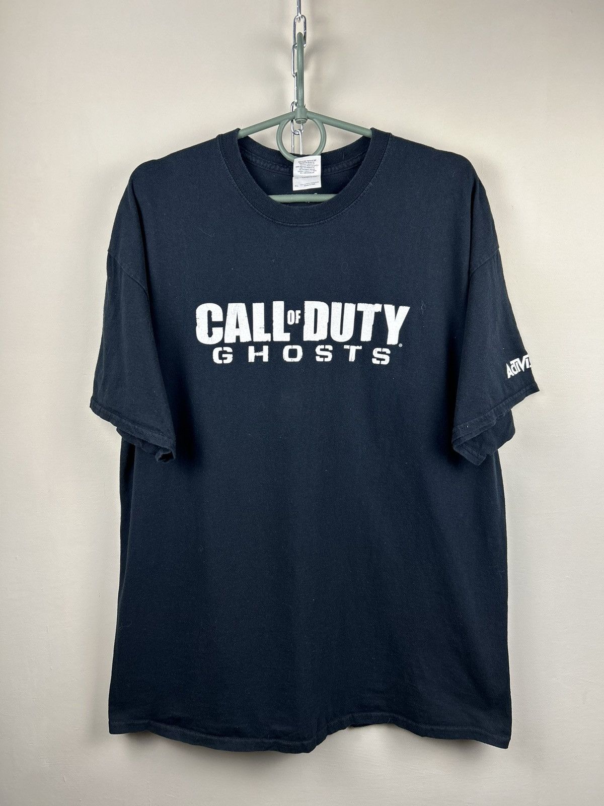 The Game Vintage Call of Duty Ghosts Game Black T shirt Size US XL / EU 56 / 4 - 1 Thumbnail