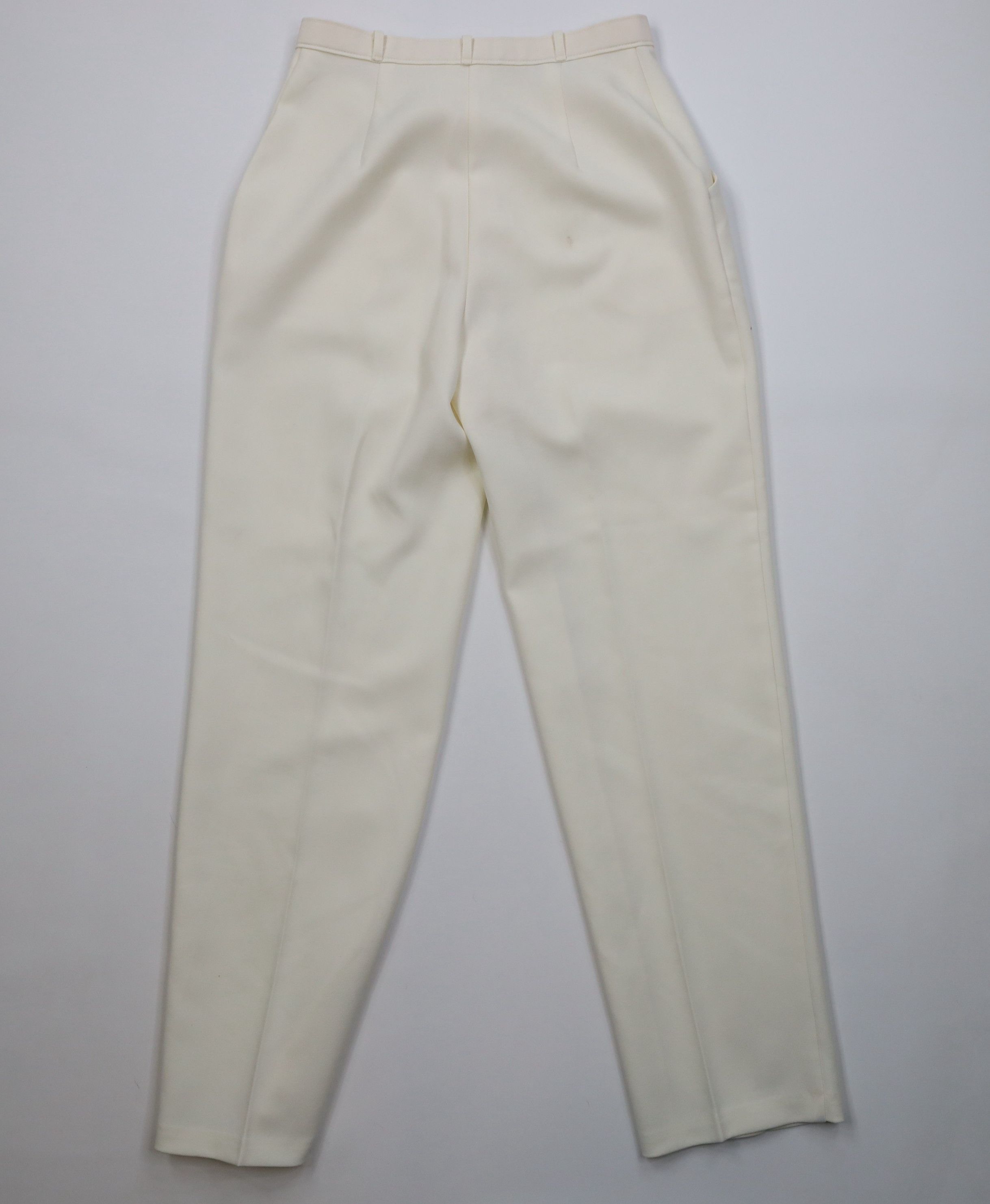 Levi's Vintage 70s Levis Knit Straight Leg Chino Pants Cream USA Size 34" / US 12 / IT 48 - 10 Thumbnail