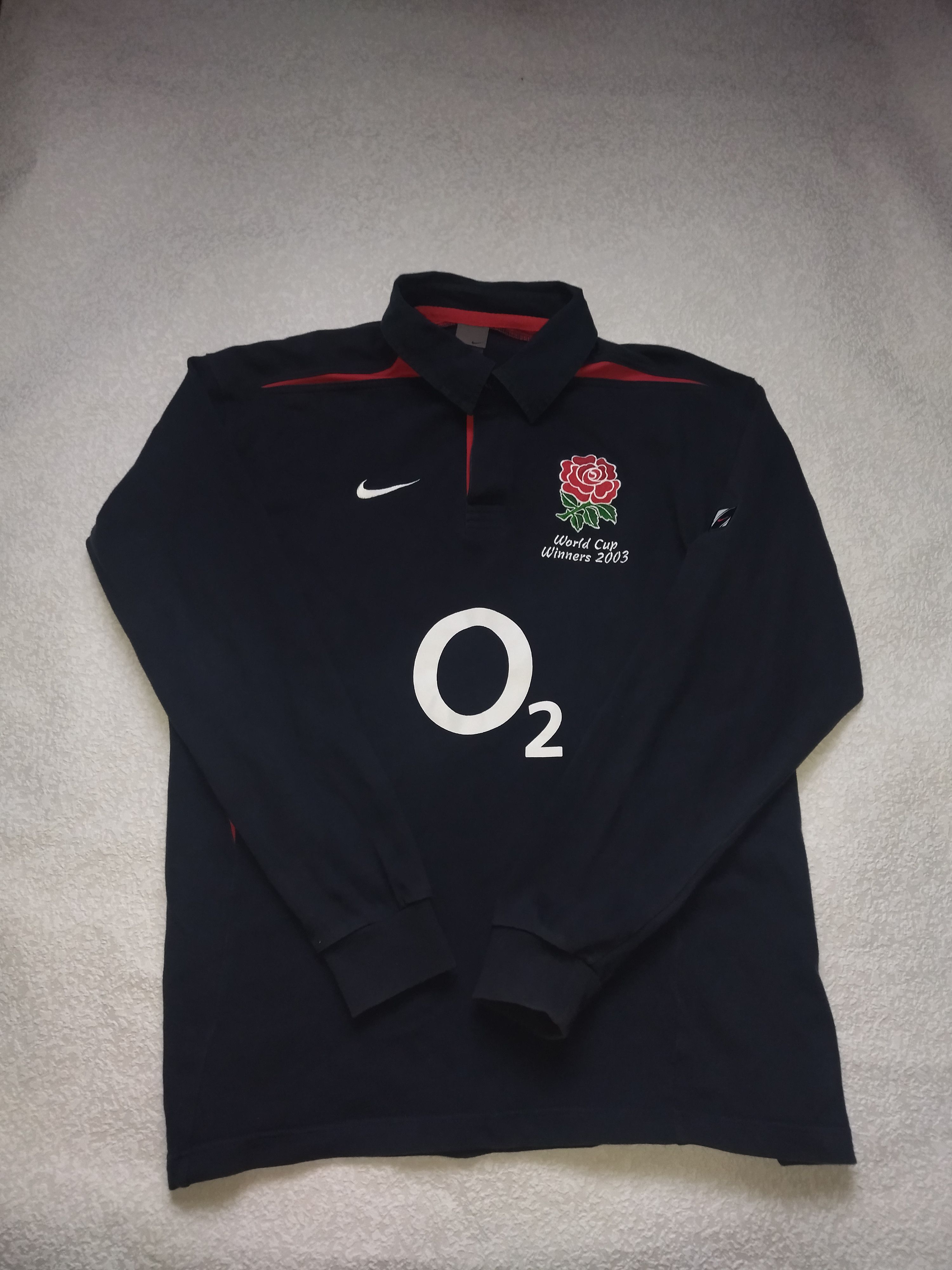 Nike × Vintage Vintage England Rugby 2003/05 jersey longsleeve t shirt Size US XXL / EU 58 / 5 - 2 Thumbnail
