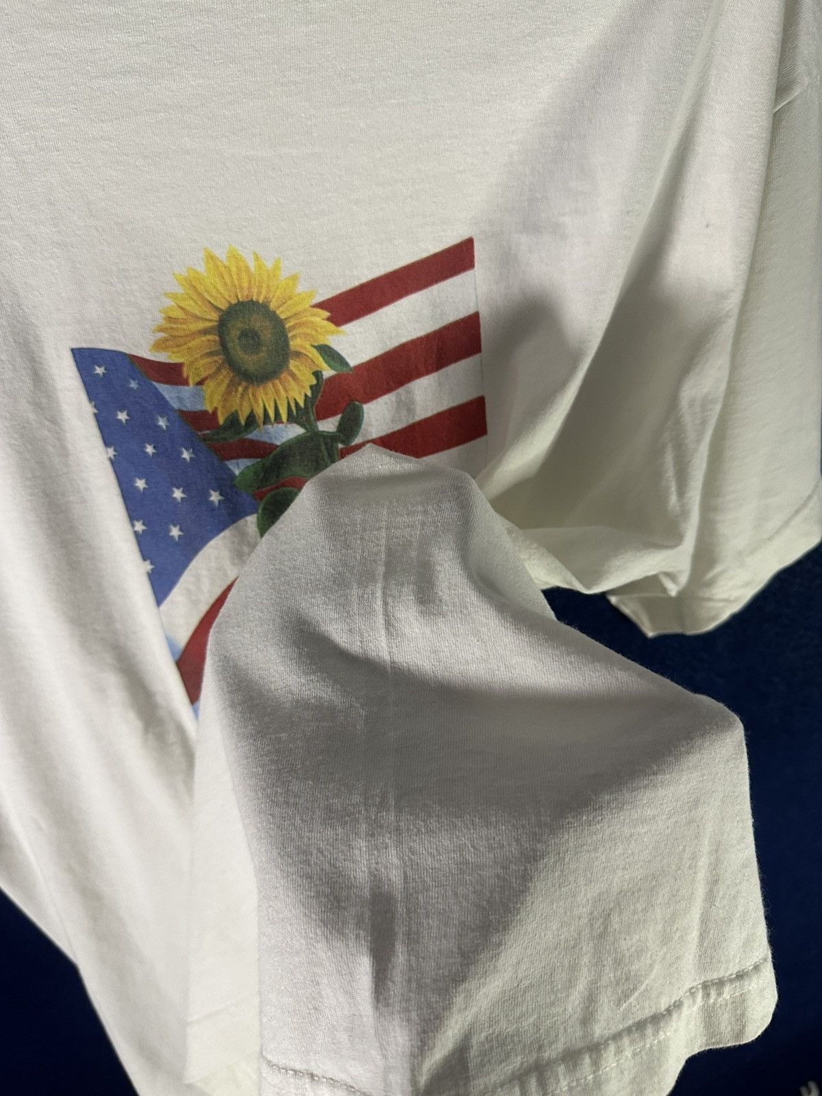 A$AP Rocky × Guess Vintage Guess American Sunflower Graphic Tee Size US L / EU 52-54 / 3 - 6 Thumbnail