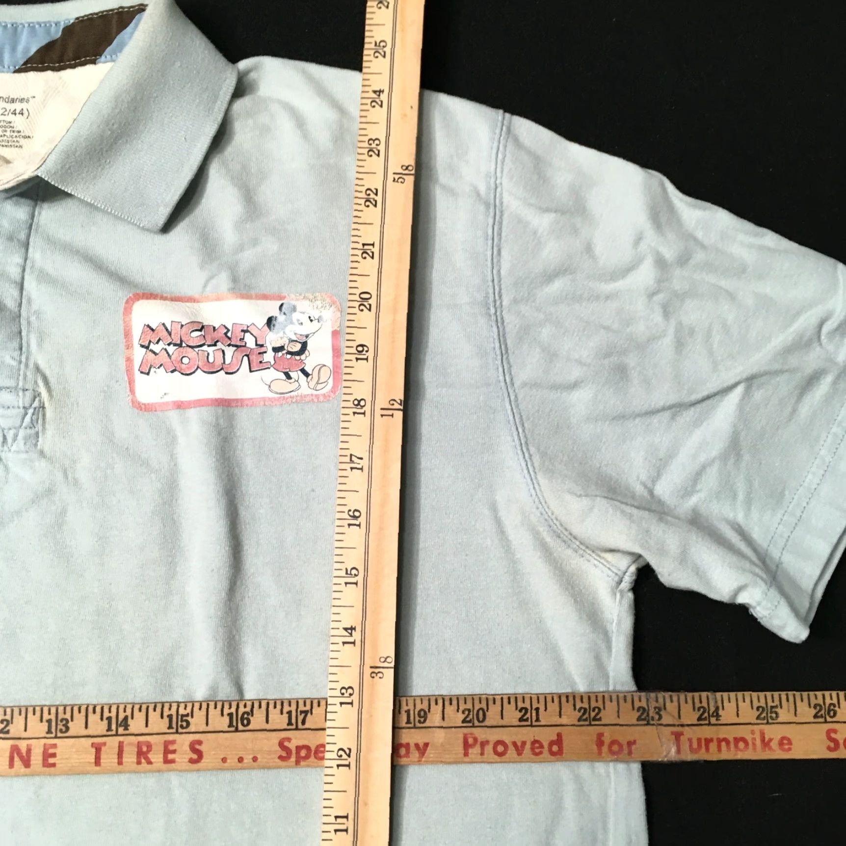Vintage VINTAGE No Boundaries Polo Mens Large Short Sleeve MICKEY MOUSE Size US L / EU 52-54 / 3 - 5 Thumbnail