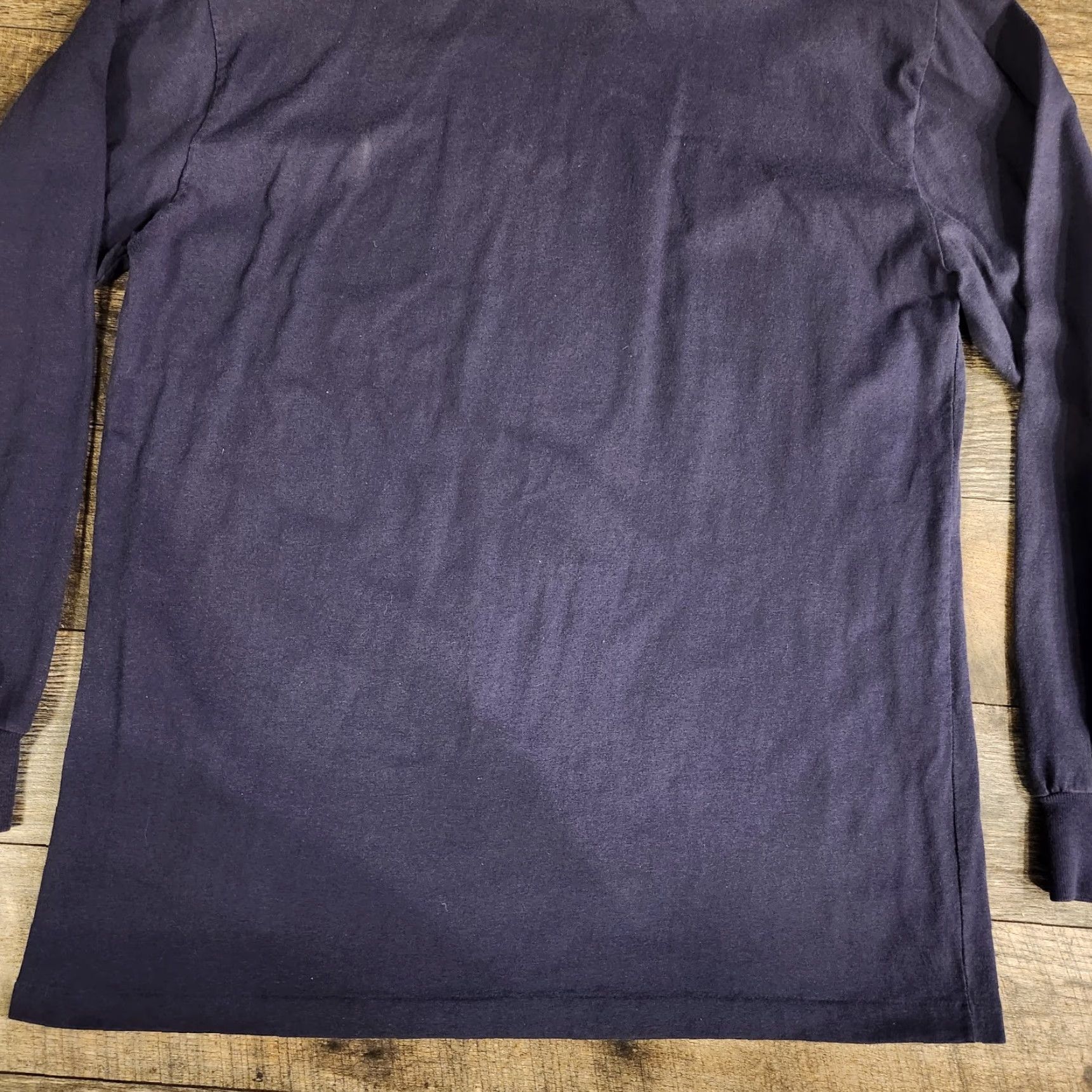 Vintage VINTAGE Mr. J Shop Jacobsons Turtleneck Sweatshirt Mens Large Navy Cotton USA Mens Sweater Pullover 80s KnIT / Navy, Blue, 80s, USA Size US L / EU 52-54 / 3 - 7 Thumbnail