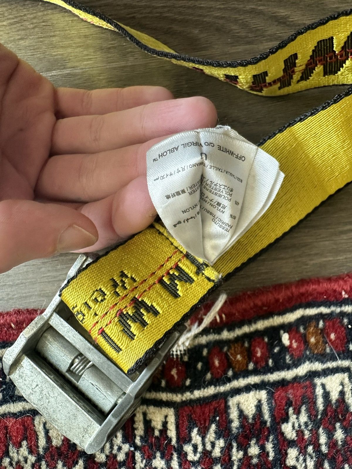 Off-White Off White OG Tape Belt Size ONE SIZE - 12 Thumbnail