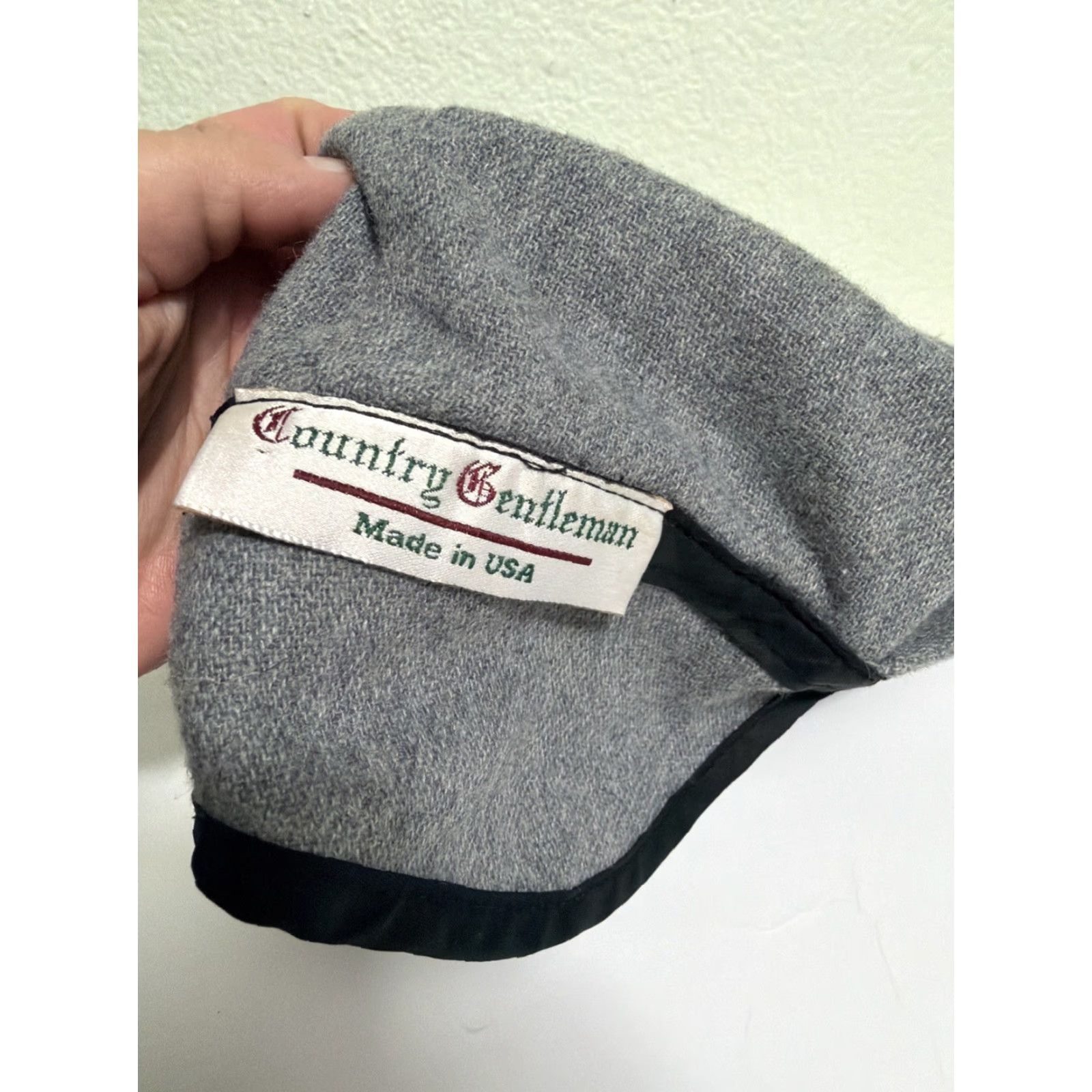 Vintage VINTAGE Country Gentleman Newsboy Cap Ivy Cotton Gray S Men Size ONE SIZE - 6 Thumbnail