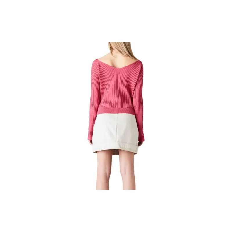 Jacquemus o1mle0325 La Maille Pralu Longue Cardigan in Pink Size M / US 6-8 / IT 42-44 - 5 Thumbnail