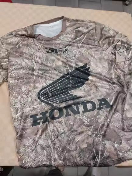 Japanese Brand Honda JT Racing Shirt Men's Jersey Long Sleeve Size US M / EU 48-50 / 2 - 5 Thumbnail