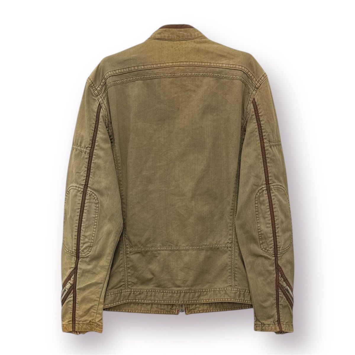 Japanese Brand 🔥 BALL Casual Moto Jacket (Café Racer Style), Menswear - L Size US M / EU 48-50 / 2 - 12 Thumbnail