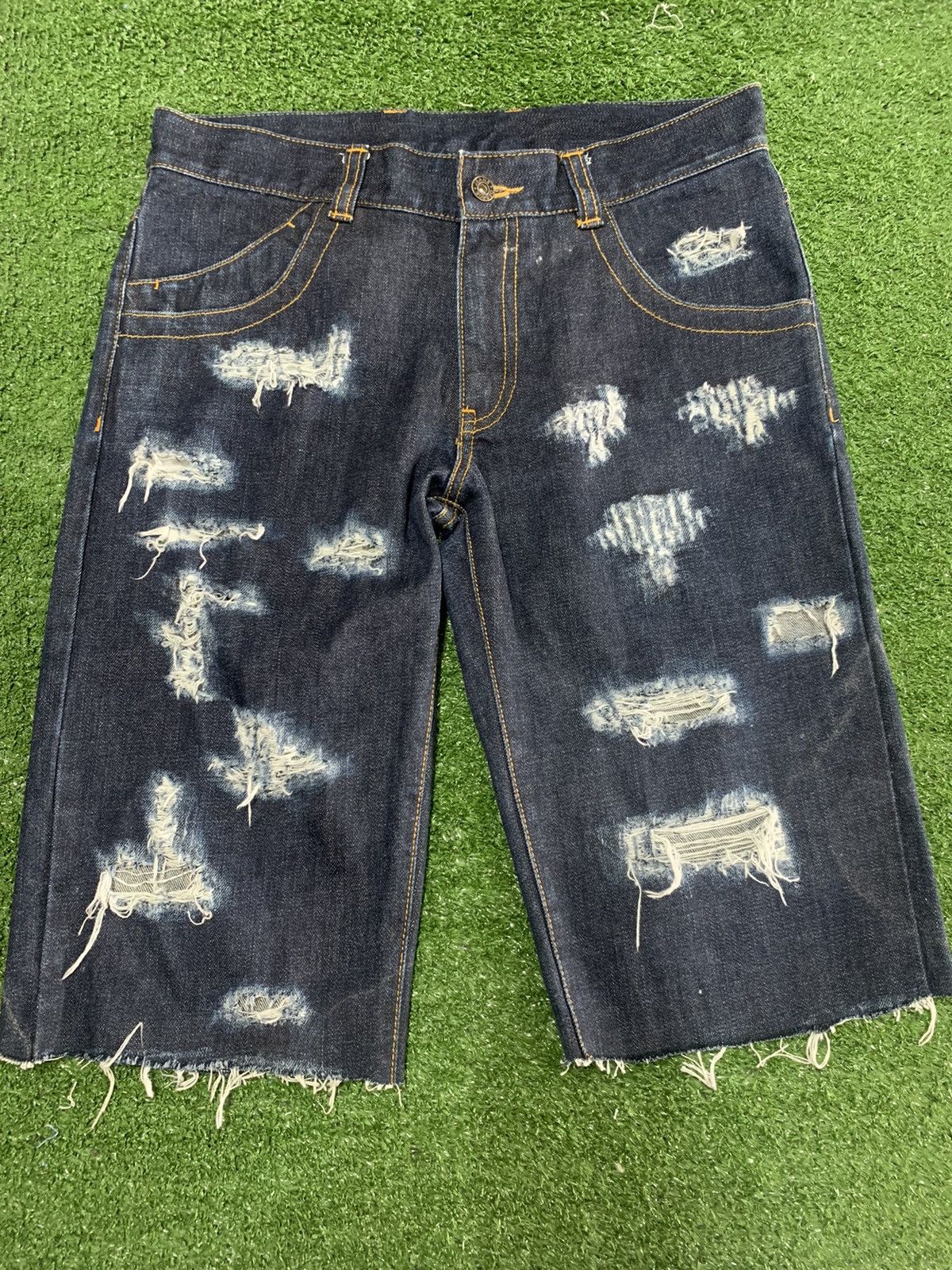 George DISTRESSED GEORGE LIKE BALENCIAGA DESIGN Size US 32 / EU 48 - 1 Thumbnail