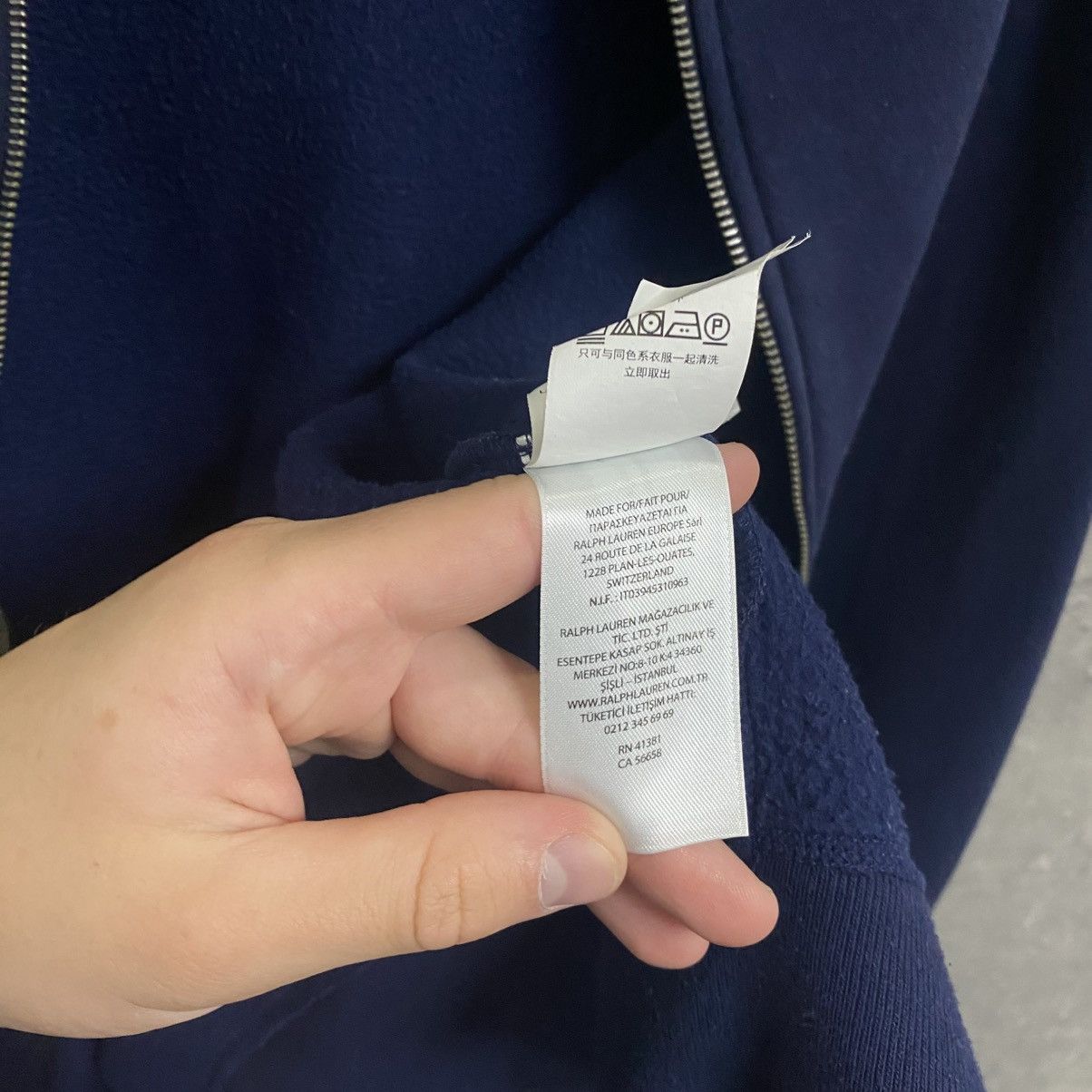 Polo Ralph Lauren Mens Vintage Polo Ralph Lauren Zip Hoodie y2k streetwear Size US M / EU 48-50 / 2 - 10 Thumbnail