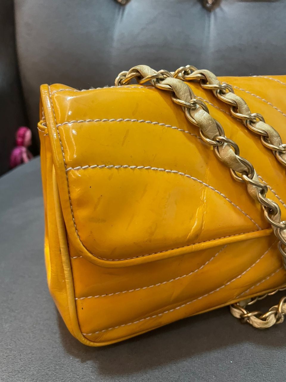 Chanel Authentic Chanel Classic Mini Flap Shoulder Bag Size ONE SIZE - 11 Thumbnail
