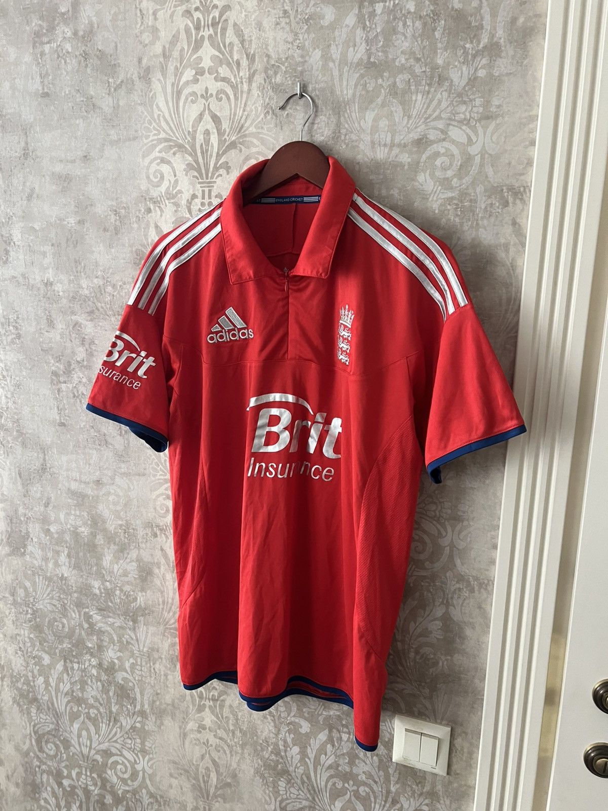 Adidas Adidas England Team Jersey Cricket Polo Shirt Size US L / EU 52-54 / 3 - 2 Thumbnail