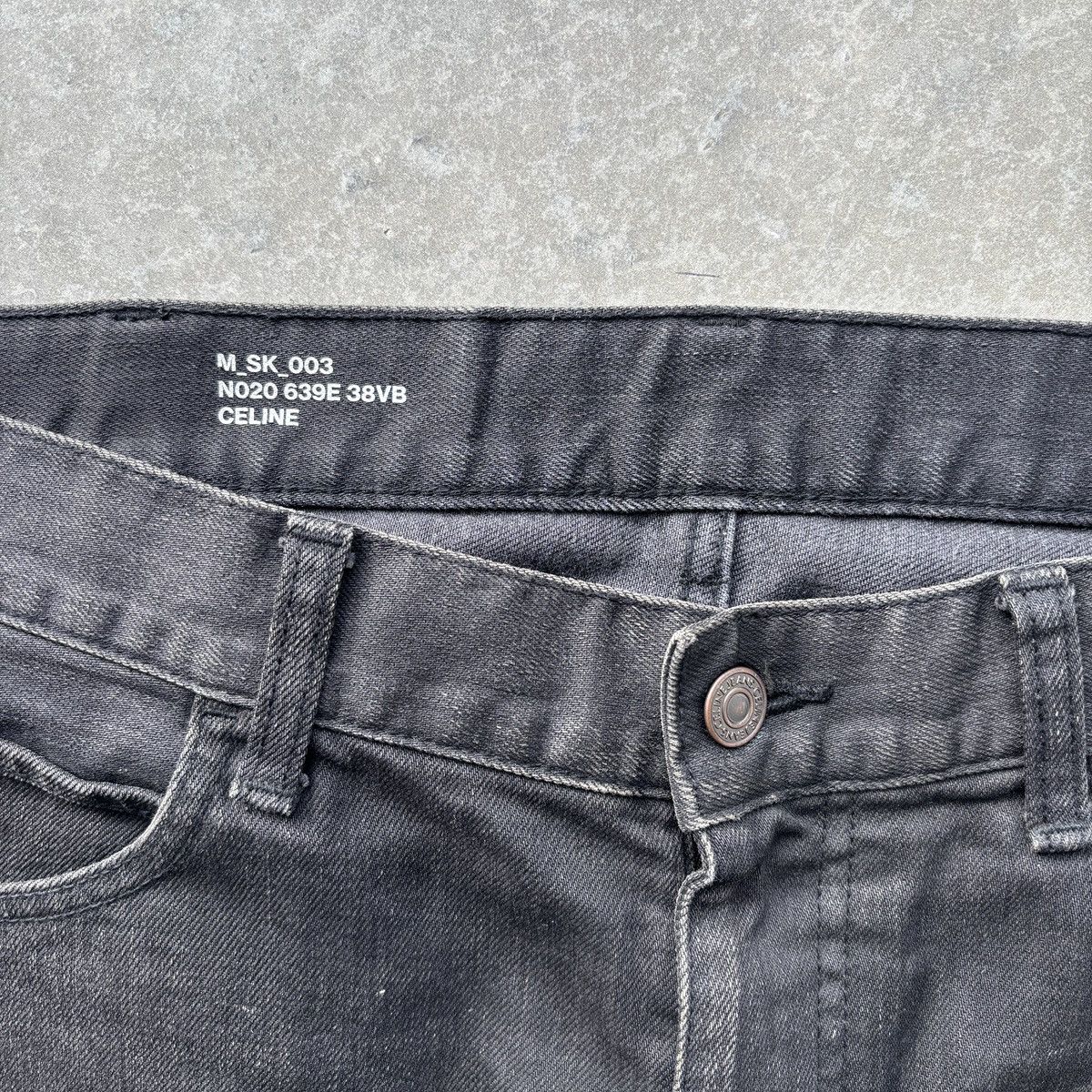 Celine Black wash Celine jeans Size US 30 / EU 46 - 3 Thumbnail