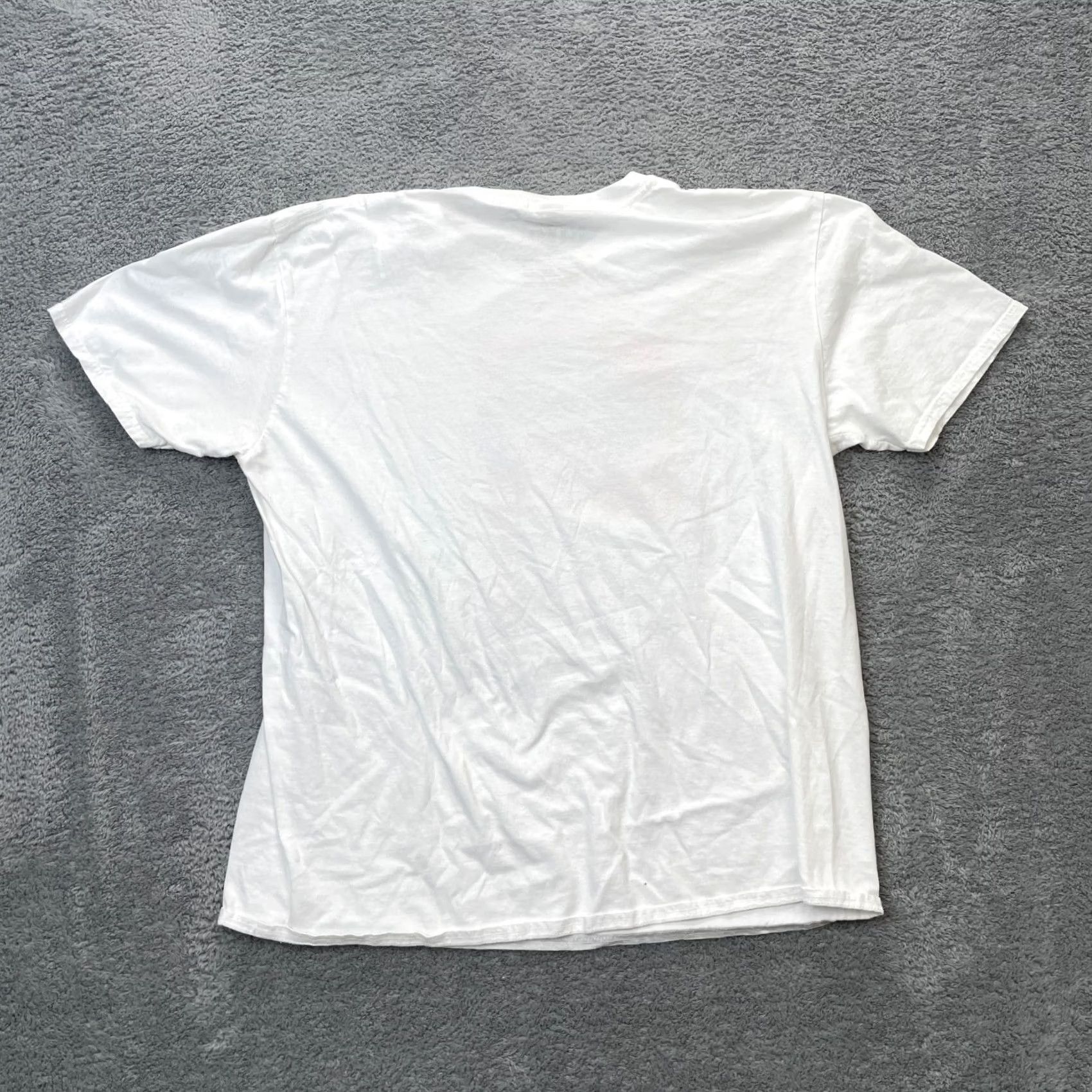 Vintage Uzumaki Shirt Men XL White Cotton Graphic Print Crew Neck Horror Anime Size US XL / EU 56 / 4 - 2 Thumbnail