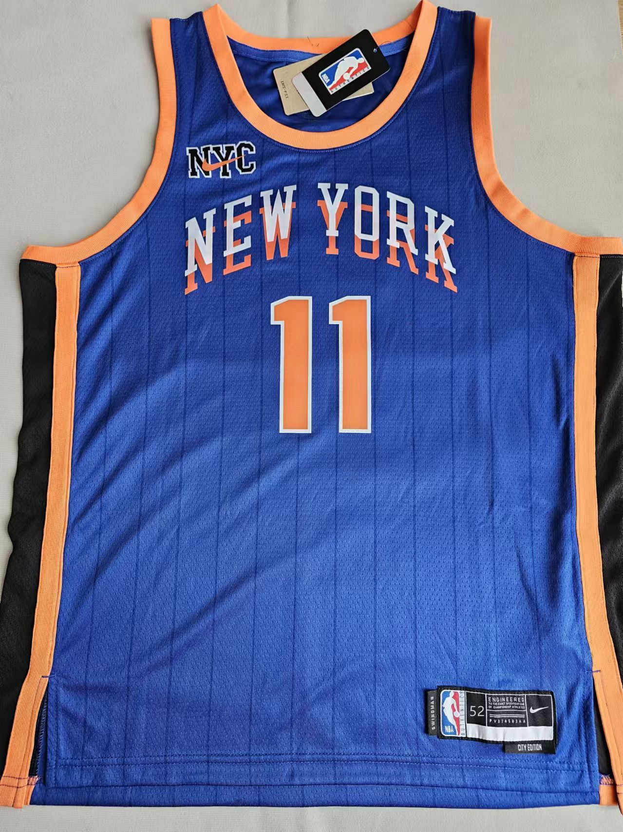 NBA New York Knicks 11 Brunson Jersey Size US XL / EU 56 / 4 - 1 Thumbnail