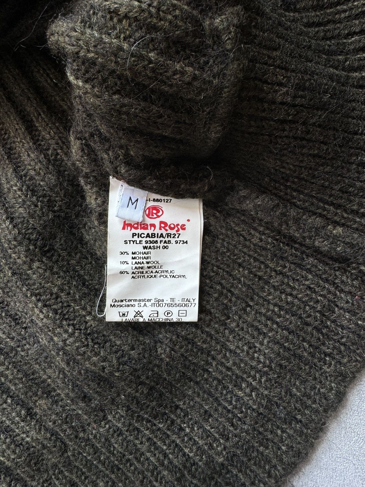 Japanese Brand Indian Rose Cardigan Mohair/wool/acrylic Cropped Sweater Size M / US 6-8 / IT 42-44 - 7 Thumbnail