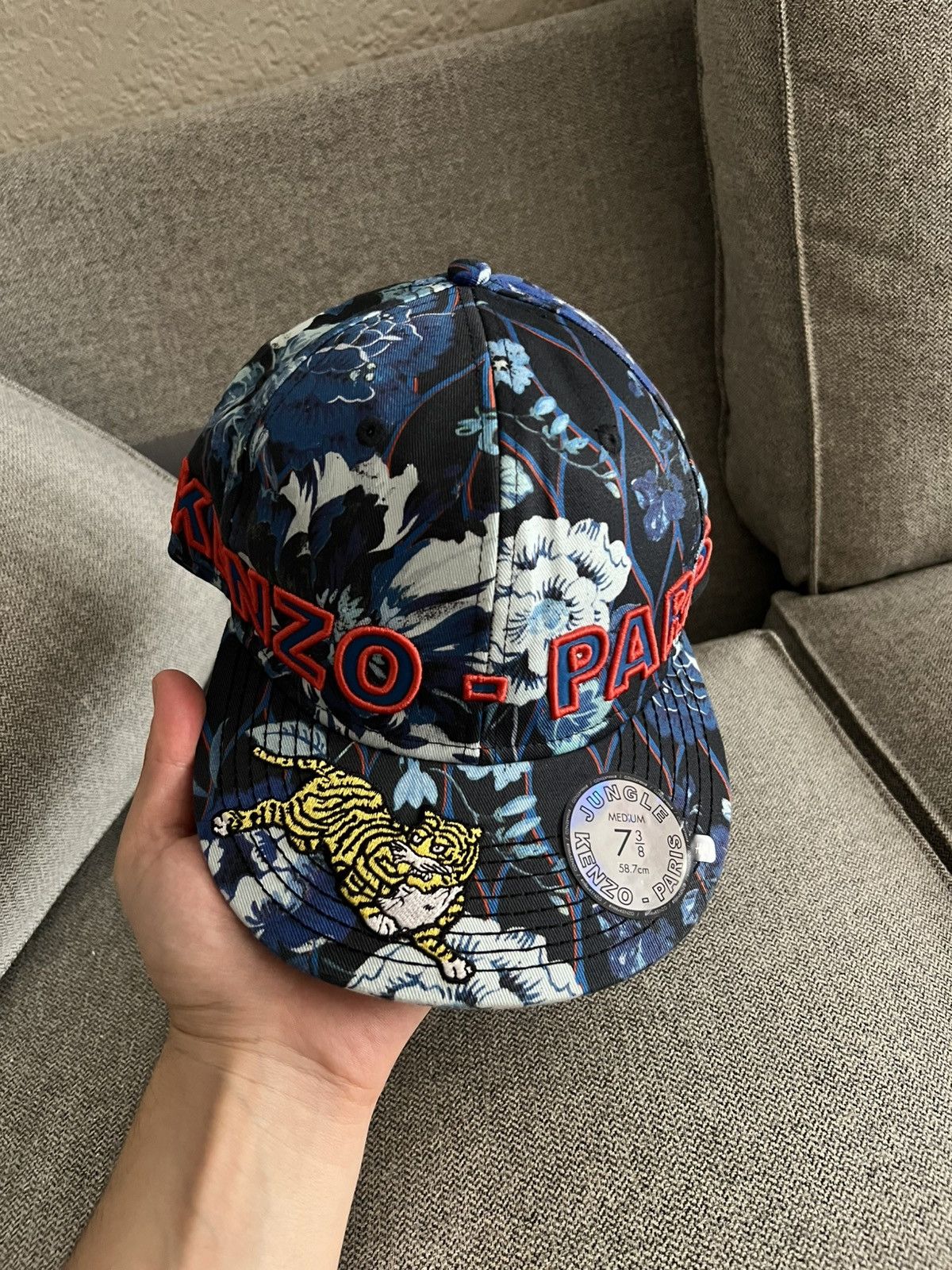 Kenzo KENZO x H&M Jungle Tiger Cap - Original Paris Edition Size ONE SIZE - 4 Thumbnail