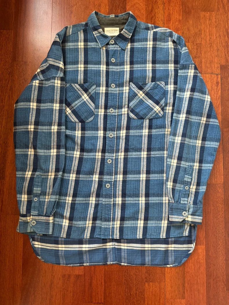 Fear of God Fear of God Season 4 main line blue shirt Size US L / EU 52-54 / 3 - 1 Thumbnail