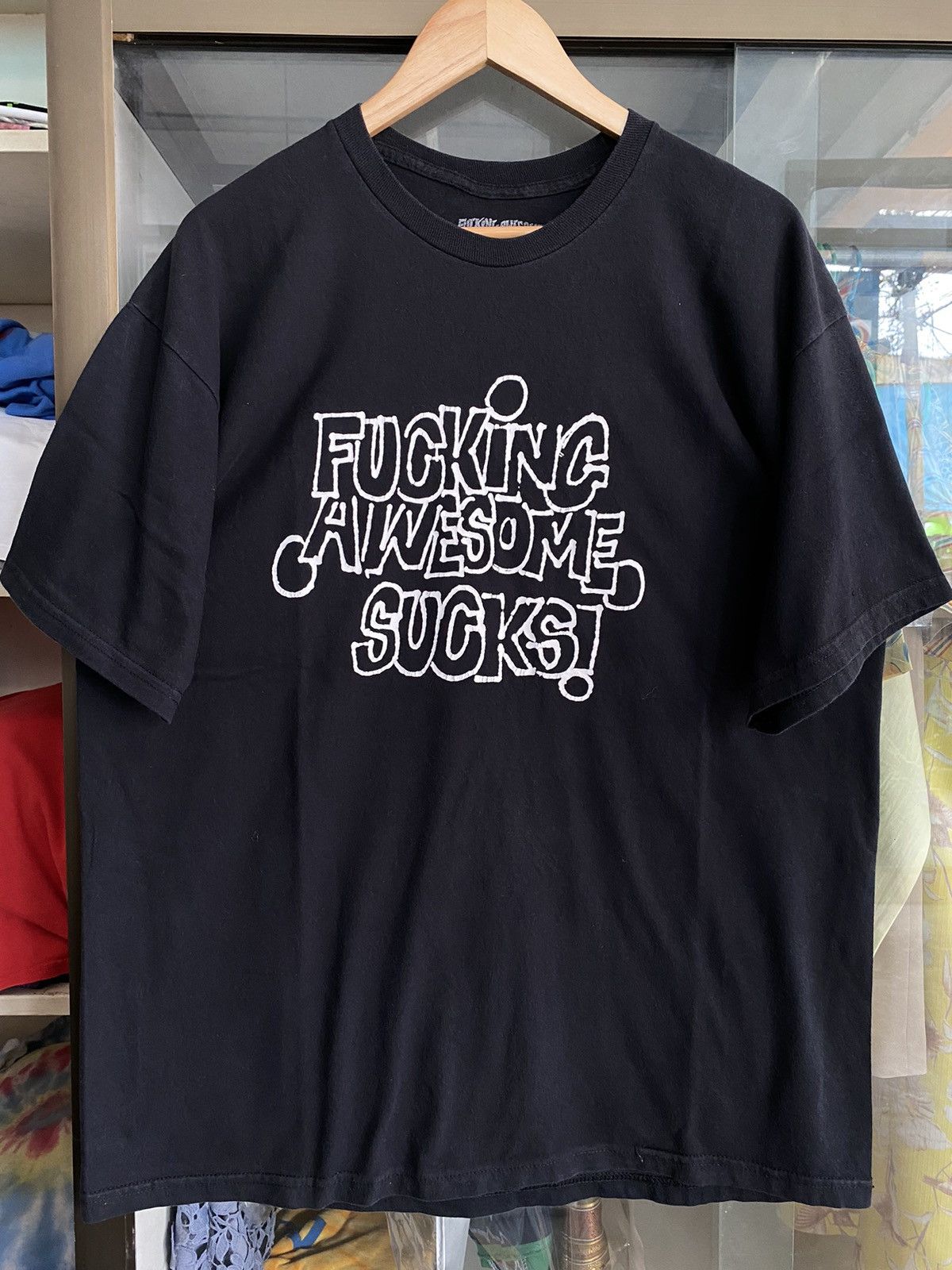 Fucking Awesome Fucking Awesome Sucks Shirt Size US XL / EU 56 / 4 - 1 Thumbnail