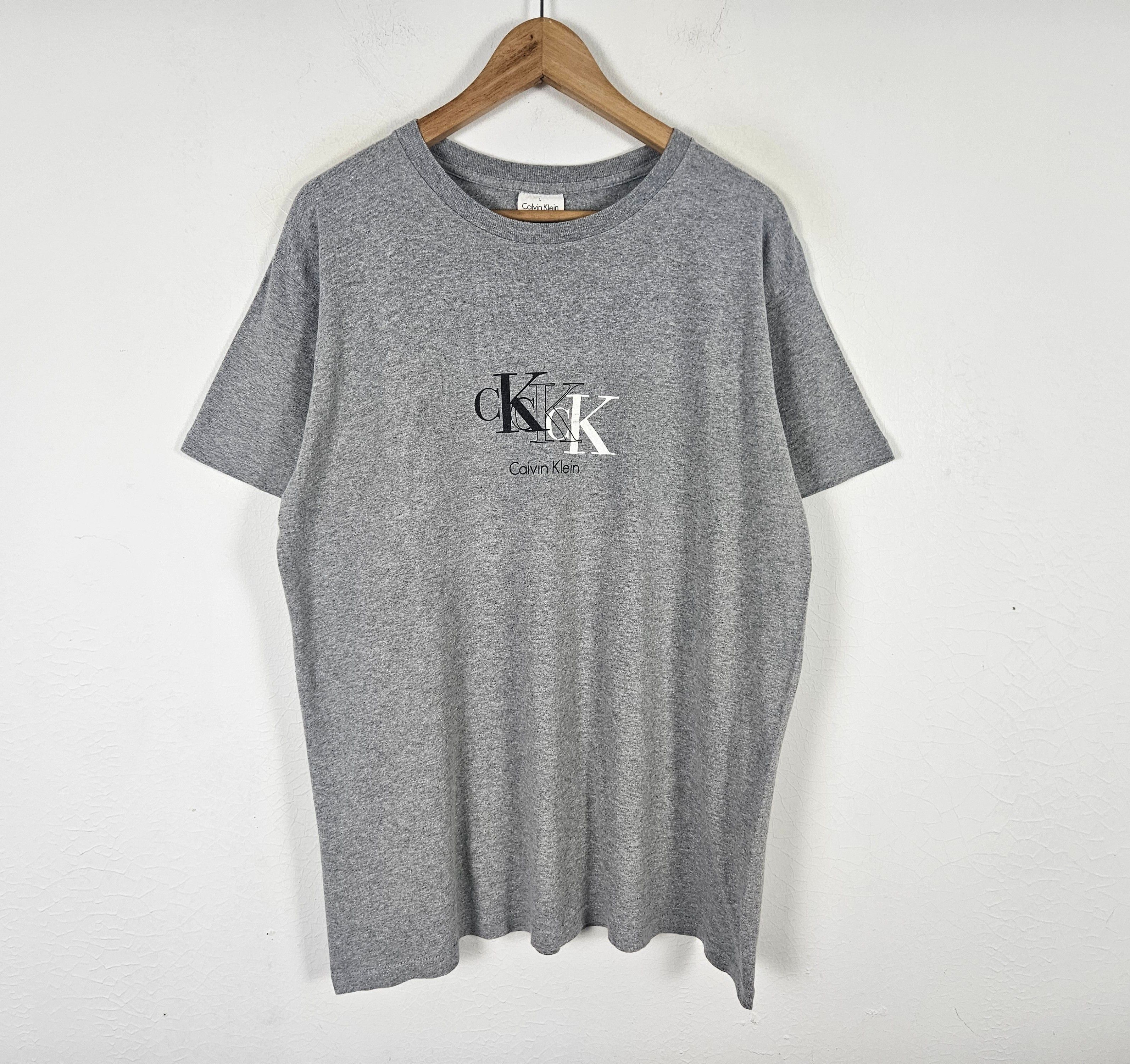 Calvin Klein × Vintage Vintage Calvin Klein CK logo 90s Shirt Size US L / EU 52-54 / 3 - 2 Thumbnail