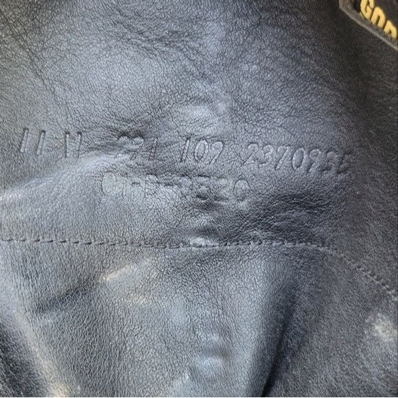 Belleville Vintage 90s Belleville Military Issue Black Leather Goretex Size US 11 / EU 44 - 3 Thumbnail