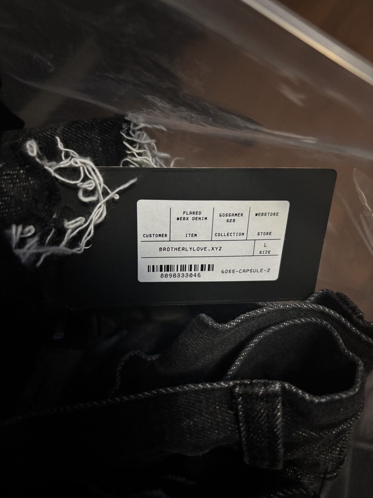 Brotherly Love Flared Webx Denim Size US 34 / EU 50 - 2 Thumbnail
