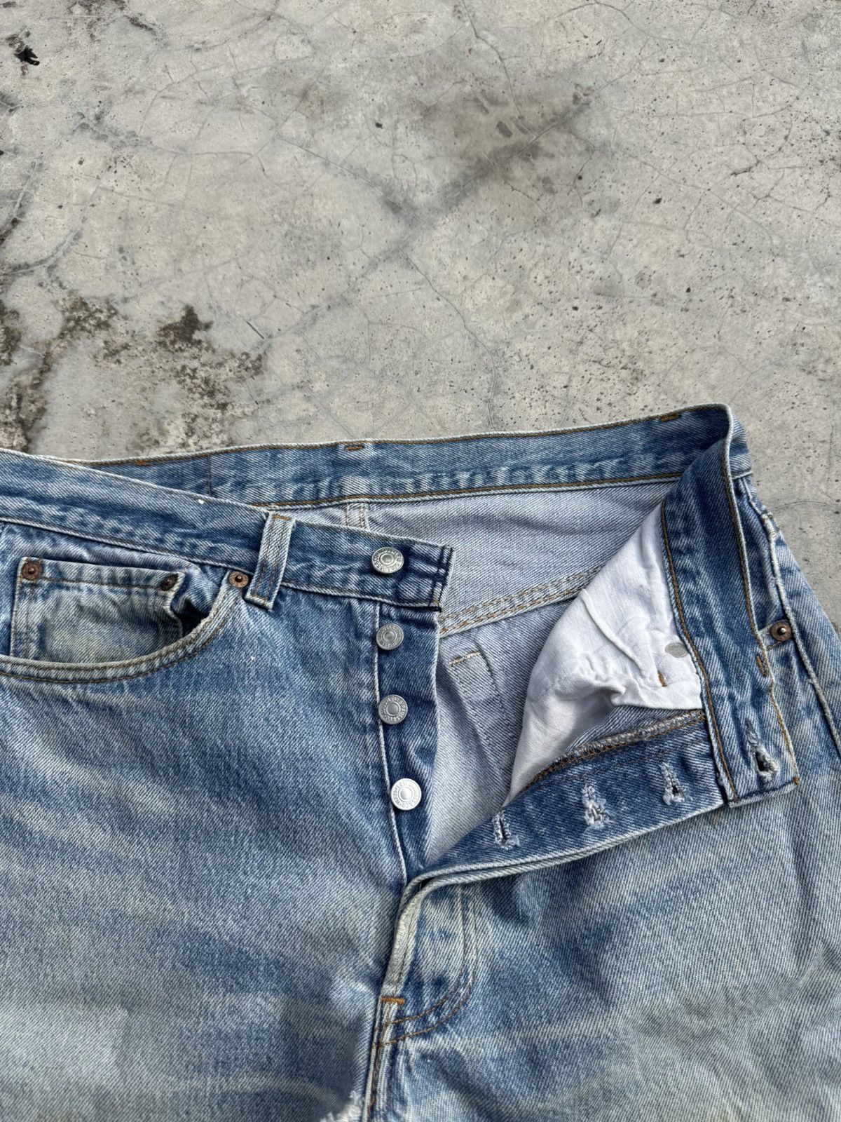 Levi's Levi's 501 Vintage Denim Jeans Men's W32L30 Size US 32 / EU 48 - 4 Thumbnail