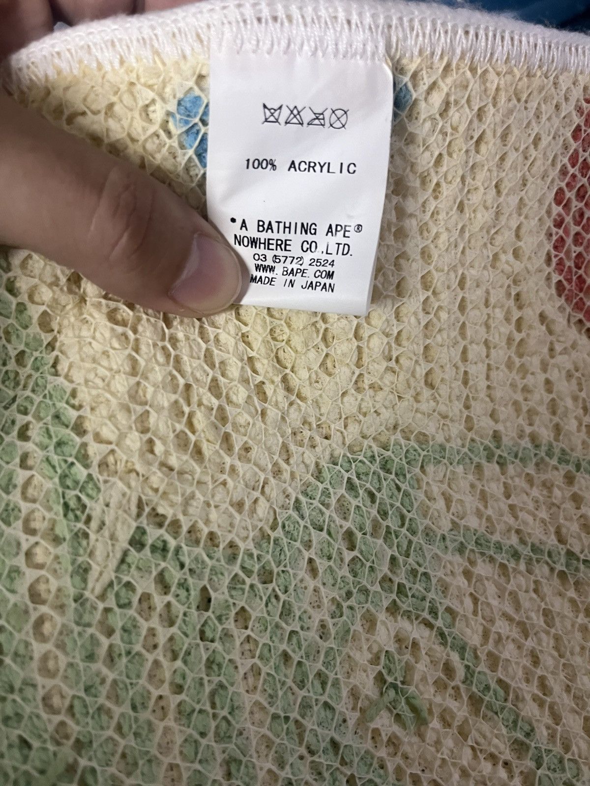 Bape Bape A Bathing Ape Baby Milo Multi Camo Rug Mat Nigo Japan Size ONE SIZE - 6 Thumbnail