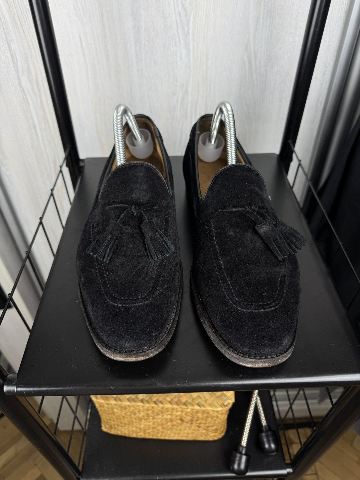 Church's Church’s black suede westcote loafers size 90 F UK9 US10 Size US 10 / EU 43 - 5 Thumbnail