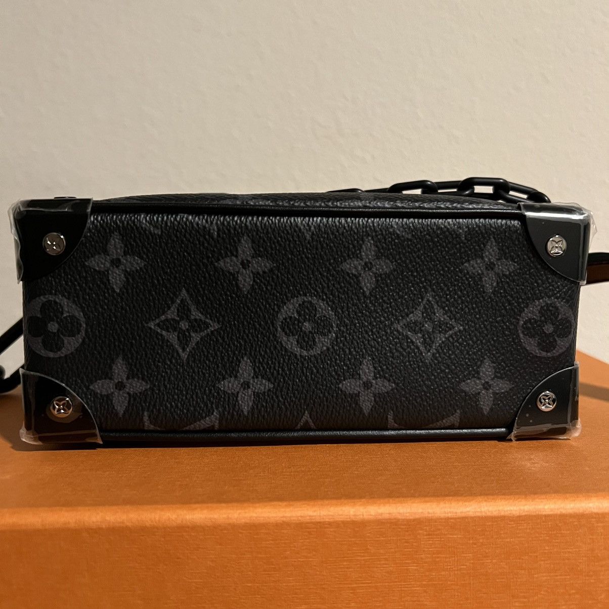 Louis Vuitton Louis Vuitton Soft Trunk Mini Black Canvas Monogram Eclipse Size ONE SIZE - 7 Thumbnail
