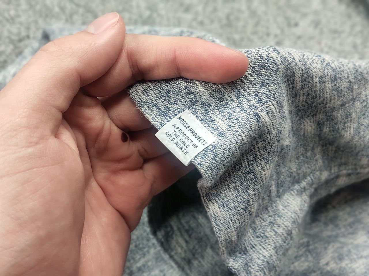 Norse Projects Norse Projects design minimalistic Blue Cotton Long sleeve Size US L / EU 52-54 / 3 - 12 Thumbnail