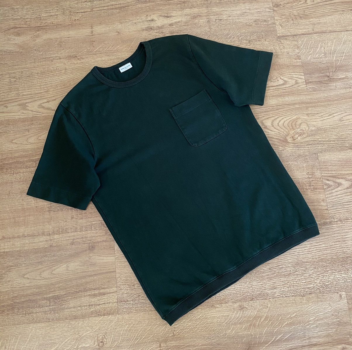 Dries Van Noten Dries Van Noten Pocket Tee x Luxury x Vintage Size US M / EU 48-50 / 2 - 2 Thumbnail