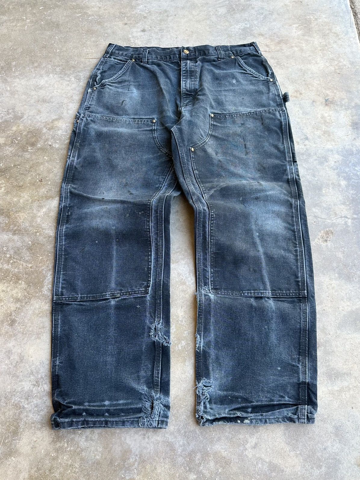Carhartt Vintage Carhartt Double Knee Pants Size US 35 - 1 Thumbnail