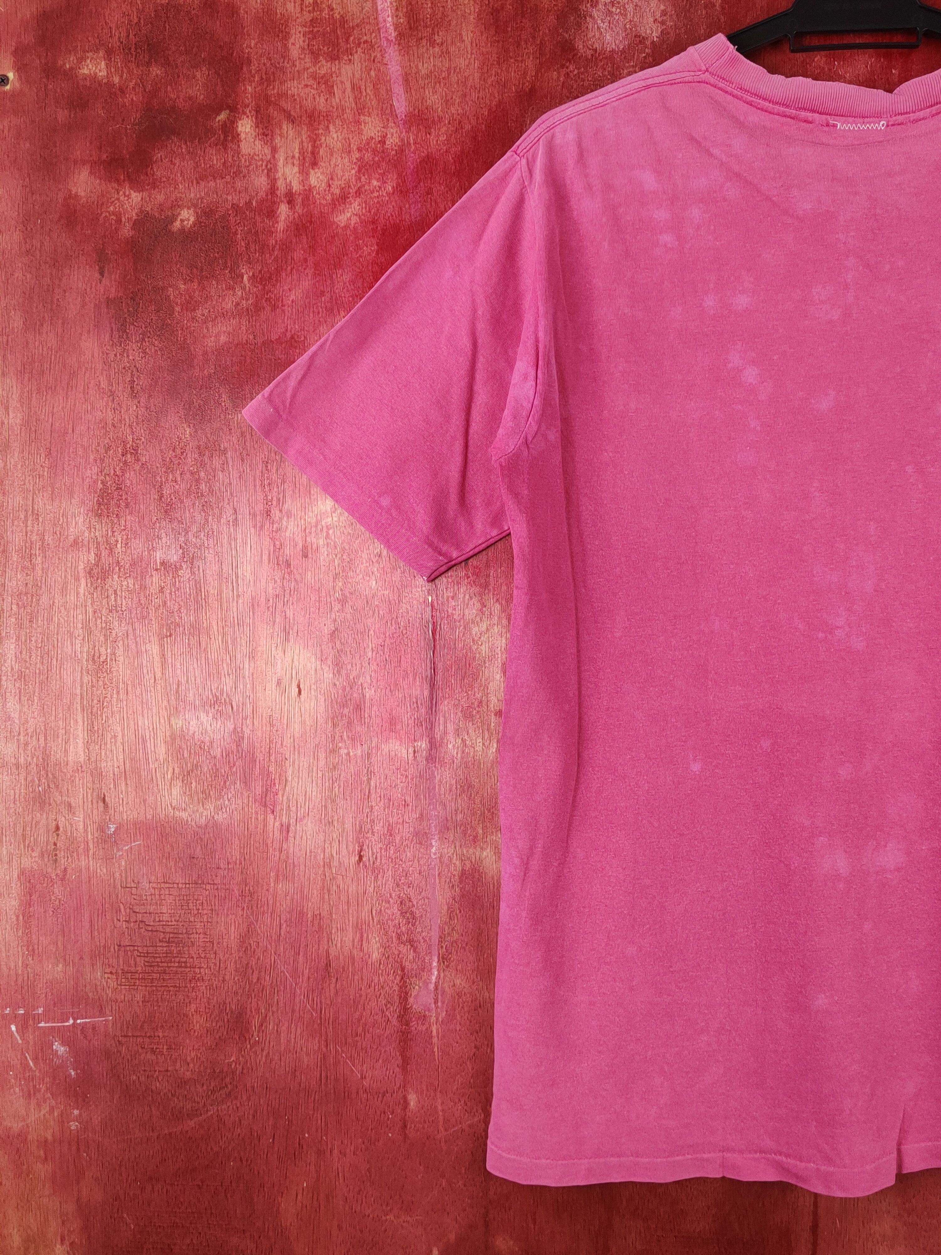 Band Tees 1965 Woodstock pink faded vintage tee #S2301 Size US M / EU 48-50 / 2 - 10 Thumbnail
