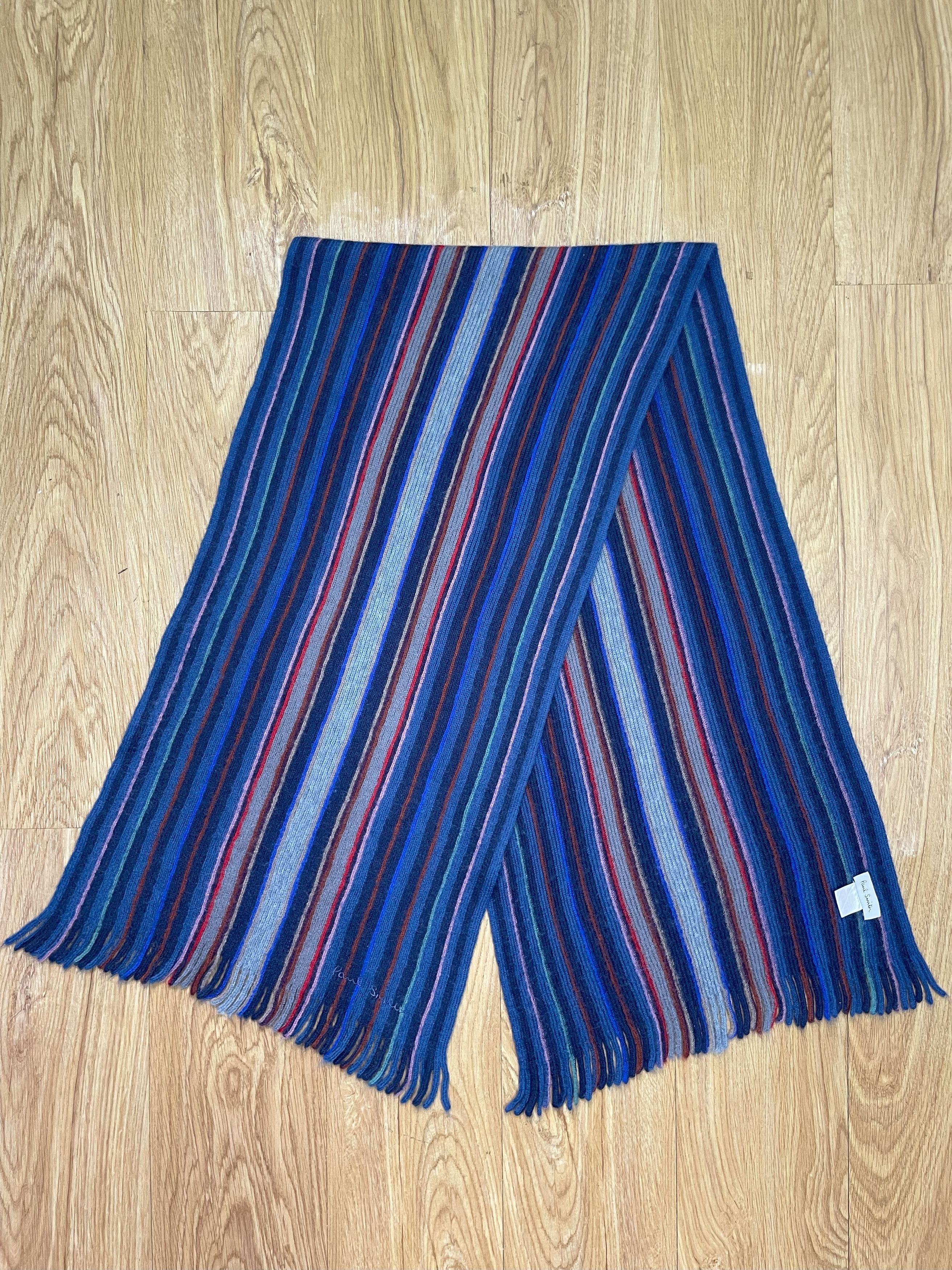 Paul Smith × Vintage Paul Smith Scarf / Muffler - 6158 Size ONE SIZE - 9 Thumbnail