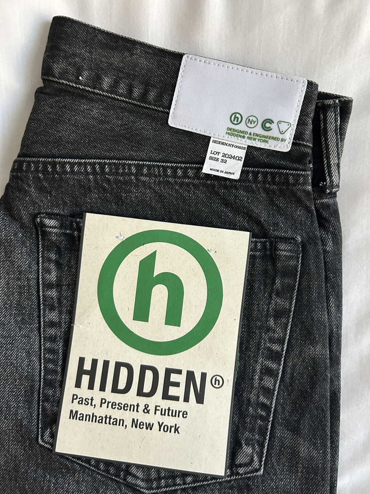 HIDDEN Hidden NY Baggy Denim Jeans Distressed Selvedge Japan Size US 32 / EU 48 - 2 Thumbnail