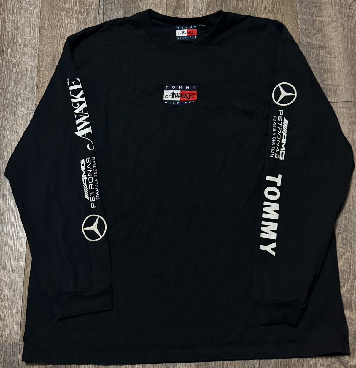 Awake NY Tommy Hilfiger x Mercedes AMG F1 Awake NY Long Sleeve Shirt Size US XXL / EU 58 / 5 - 1 Thumbnail