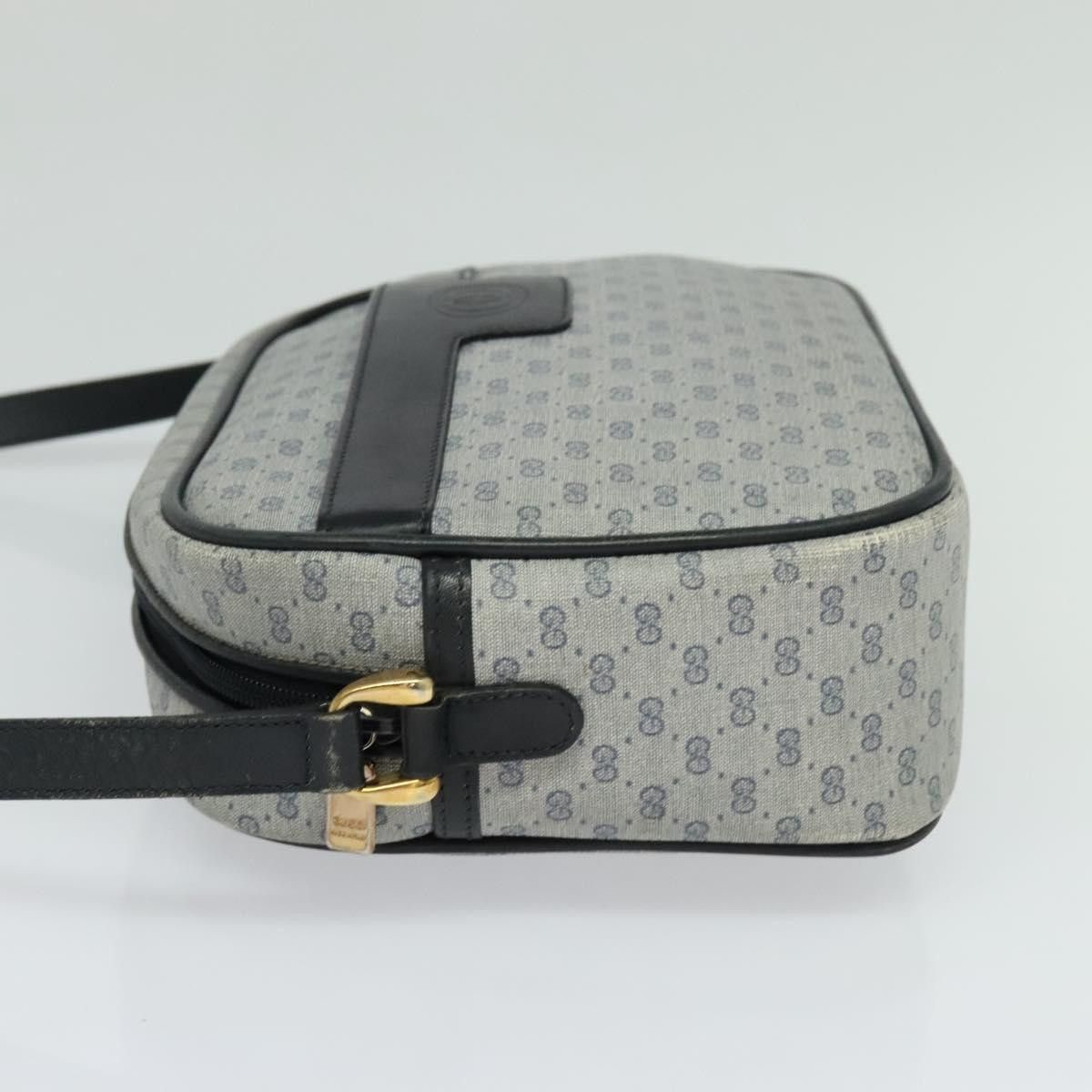 Gucci GUCCI Micro GG Supreme Shoulder Bag Pvc Navy Gold 001 904 Size ONE SIZE - 4 Thumbnail