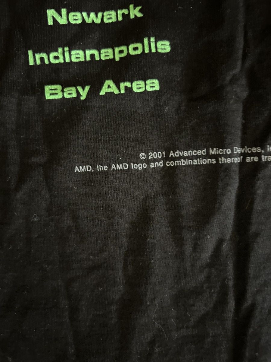 Other 2001 AMD Tech Tour Tee Size US XL / EU 56 / 4 - 4 Thumbnail